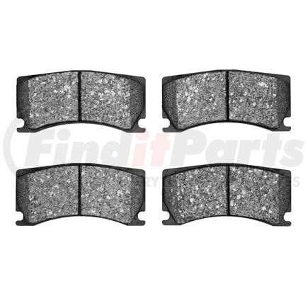 Dynamic Friction Company 1551-1356-00 5000 Advanced Brake Pads - Low Metallic