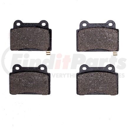 Dynamic Friction Company 1551-1368-00 5000 Advanced Brake Pads - Low Metallic