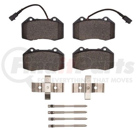 Dynamic Friction Company 1551-1379-11 5000 Advanced Pads - Low-Metallic and Hardware Kit