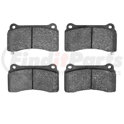 Dynamic Friction Company 1551-1383-00 5000 Advanced Brake Pads - Low Metallic