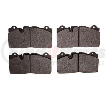 Dynamic Friction Company 1551-1395-00 5000 Advanced Brake Pads - Low Metallic