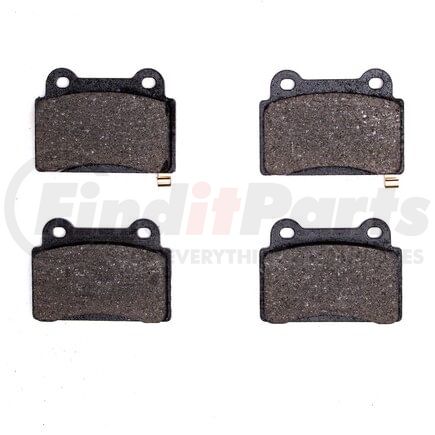 Dynamic Friction Company 1000-1368-00 DFC Track/Street Pads - Low Metallic