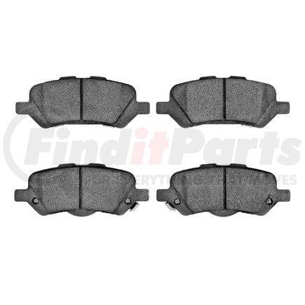 Dynamic Friction Company 1551-1402-00 5000 Advanced Brake Pads - Ceramic