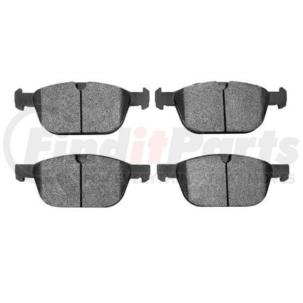 Dynamic Friction Company 1551-1412-00 5000 Advanced Brake Pads - Low Metallic