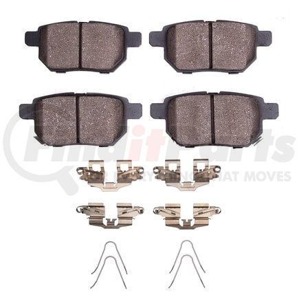 Dynamic Friction Company 1551-1423-01 5000 Advanced Pads - Ceramic and Hardware Kit