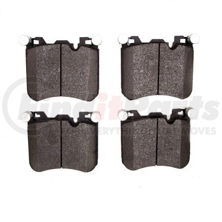 Dynamic Friction Company 1551-1429-00 5000 Advanced Brake Pads - Low Metallic