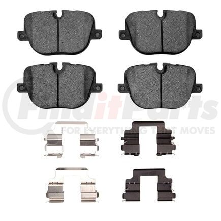 Dynamic Friction Company 1551-1427-01 5000 Advanced Pads - Low-Metallic and Hardware Kit