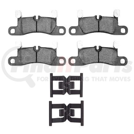 Dynamic Friction Company 1551-1453-01 5000 Advanced Pads - Ceramic and Hardware Kit