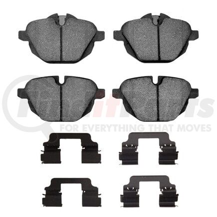 Dynamic Friction Company 1551-1473-01 5000 Advanced Pads - Ceramic and Hardware Kit