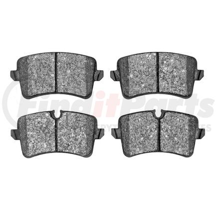 Dynamic Friction Company 1551-1547-00 5000 Advanced Brake Pads - Low Metallic