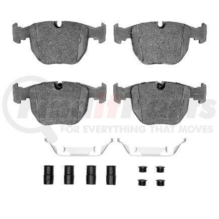 Dynamic Friction Company 1600-0681-01 5000 Euro Ceramic Pad and Hardware Kit