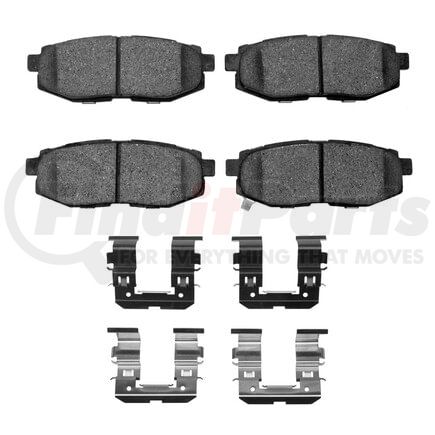 Dynamic Friction Company 1115-1124-01 Active Perform Pads and Hardware Kit