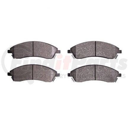 Dynamic Friction Company 1311-1019-00 3000 Semi-Metallic Brake Pads