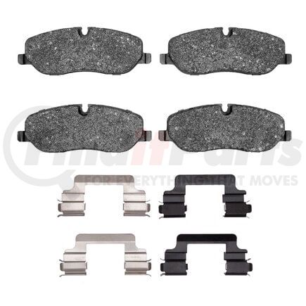 Dynamic Friction Company 1600-1098-01 5000 Euro Ceramic Pad and Hardware Kit