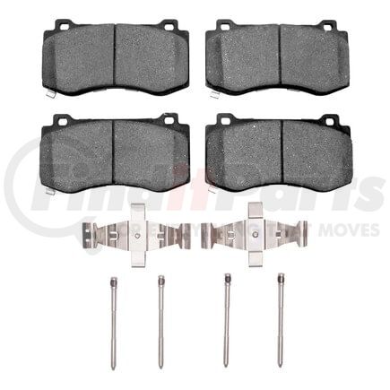 Dynamic Friction Company 1600-1149-01 5000 Euro Ceramic Pad and Hardware Kit