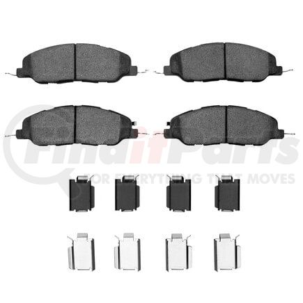 Dynamic Friction Company 1115-1463-01 Active Perform Pads and Hardware Kit