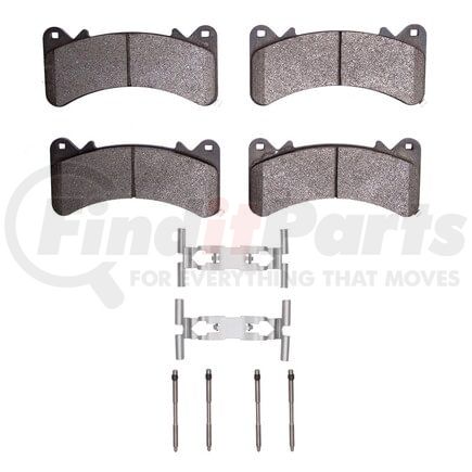 Dynamic Friction Company 1600-1910-01 5000 Euro Ceramic Pad and Hardware Kit
