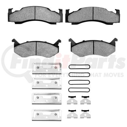 Dynamic Friction Company 1214-0123-01 Heavy Duty Pads and Hardware Kit