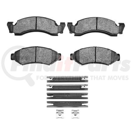 Dynamic Friction Company 1214-0375-01 Heavy Duty Pads and Hardware Kit