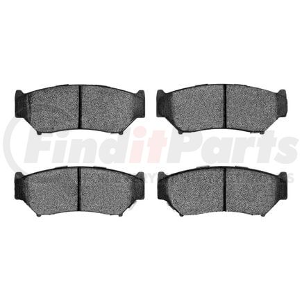 Dynamic Friction Company 1552-0556-00 5000 Advanced Brake Pads - Semi Metallic