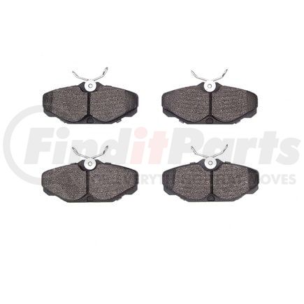 Dynamic Friction Company 1311-0610-00 3000 Semi-Metallic Brake Pads