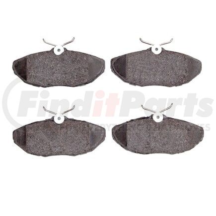 Dynamic Friction Company 1552-0806-00 5000 Advanced Brake Pads - Low Metallic