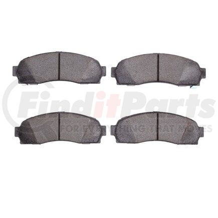 Dynamic Friction Company 1552-0833-00 5000 Advanced Brake Pads - Semi Metallic