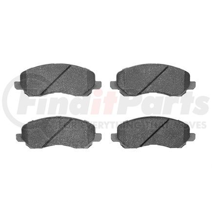 Dynamic Friction Company 1552-0866-00 5000 Advanced Brake Pads - Semi Metallic
