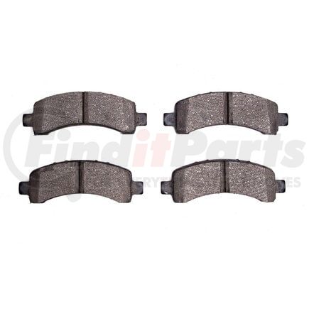 Dynamic Friction Company 1552-0974-00 5000 Advanced Brake Pads - Ceramic