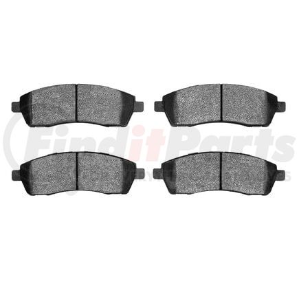 Dynamic Friction Company 1311-0757-00 3000 Semi-Metallic Brake Pads