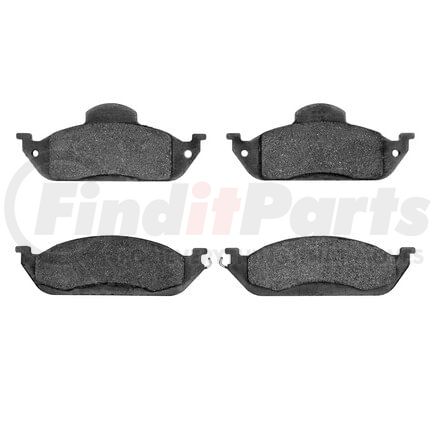 Dynamic Friction Company 1311-0760-00 3000 Semi-Metallic Brake Pads