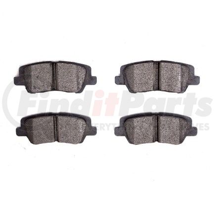 Dynamic Friction Company 1552-1659-00 5000 Advanced Brake Pads - Low Metallic