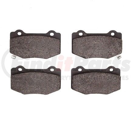 Dynamic Friction Company 1552-1718-00 5000 Advanced Brake Pads - Low Metallic