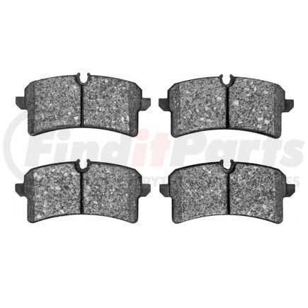Dynamic Friction Company 1552-1780-00 5000 Advanced Brake Pads - Low Metallic