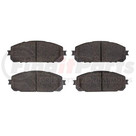 Dynamic Friction Company 1552-1843-00 5000 Advanced Brake Pads - Low Metallic