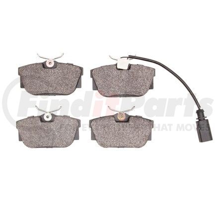 Dynamic Friction Company 1311-0877-10 3000 Semi-Metallic Brake Pads