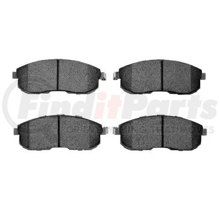 Dynamic Friction Company 1553-0815-00 5000 Advanced Brake Pads - Low Metallic