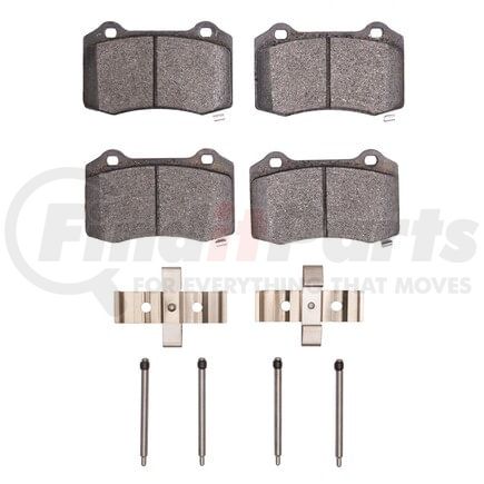 Dynamic Friction Company 1115-1053-01 Active Perform Pads and Hardware Kit
