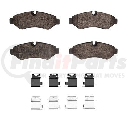 Dynamic Friction Company 1214-2201-01 Heavy Duty Pads and Hardware Kit