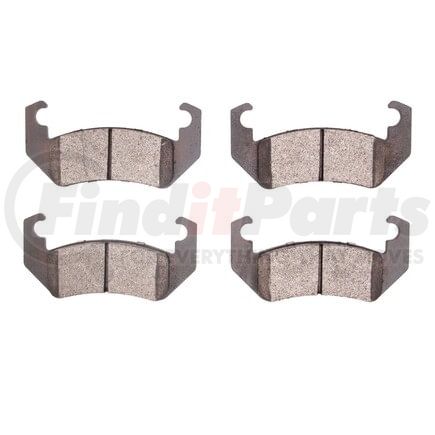 Dynamic Friction Company 1551-0038-00 5000 Advanced Brake Pads - Semi Metallic