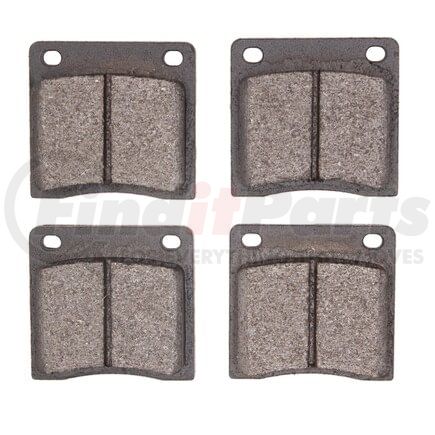 Dynamic Friction Company 1551-0041-00 5000 Advanced Brake Pads - Semi Metallic