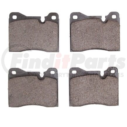 Dynamic Friction Company 1551-0082-00 5000 Advanced Brake Pads - Low Metallic