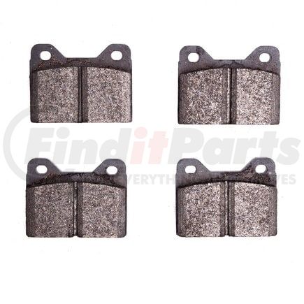 Dynamic Friction Company 1551-0108-00 5000 Advanced Brake Pads - Low Metallic