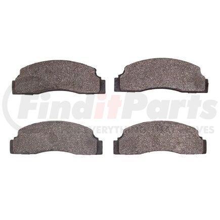 Dynamic Friction Company 1551-0133-00 5000 Advanced Brake Pads - Semi Metallic