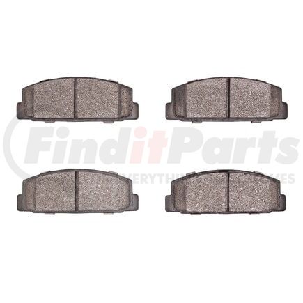 Dynamic Friction Company 1551-0144-00 5000 Advanced Brake Pads - Semi Metallic
