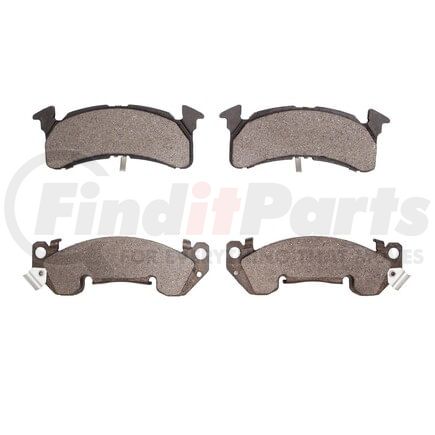 Dynamic Friction Company 1551-0153-00 5000 Advanced Brake Pads - Semi Metallic