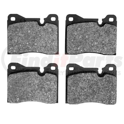 Dynamic Friction Company 1551-0163-00 5000 Advanced Brake Pads - Low Metallic
