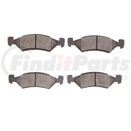 Dynamic Friction Company 1551-0170-00 5000 Advanced Brake Pads - Semi Metallic