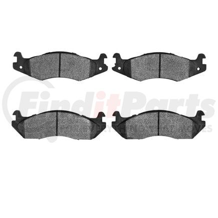 Dynamic Friction Company 1551-0203-00 5000 Advanced Brake Pads - Semi Metallic