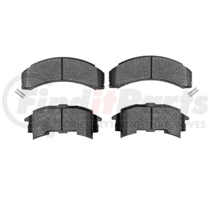 Dynamic Friction Company 1551-0262-00 5000 Advanced Brake Pads - Semi Metallic